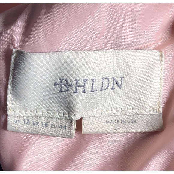 BHLDN Prom Dress Anthropologie Aura Pink w/ POCKETS Cocktail Homecoming 12 - Picture 14 of 16